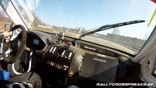 Rallycross passenger ride with Christoph Chalmet at Valkenswaard [upl. by Airtemad]