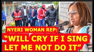 😭😭😭quotNDIKŪINA NDIKARĪRE😭😭quot NYERI WOMAN REP MUKAMI CUT SHORT HER SPEECH HILLSIDE ACADEMY NYERI😭DÈATH😭 [upl. by Hussey936]