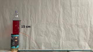 PHYS 51 1 Torricellis Theorem Experiment [upl. by Pren]