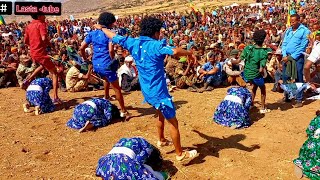 🔥ቀውጢ ባውሽና ሶራ የላስታ ጭፈራ ይመልከቱ Ethiopian best amhara cultural dance by lasta lalibela musican group🔥 [upl. by Mathi]