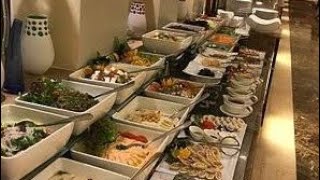 Breakfast Buffet At Mövenpick Hotel amp Residence Hajar Tower Makkah [upl. by Repard]