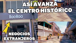 ASÍ AVANZAN LOS TRABAJOS DE MEJORAMIENTO EN EL CENTRO HISTÓRICO DE SAN SALVADOR EL SALVADOR [upl. by Rosena]