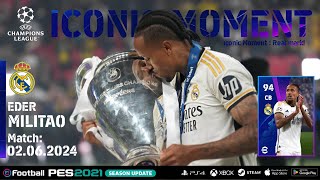 PES21  E MILITAO Face 2K [upl. by Aleina]