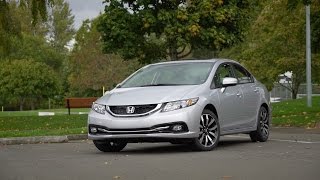 2015 Honda Civic Review  AutoNation [upl. by Leahcimnoj592]