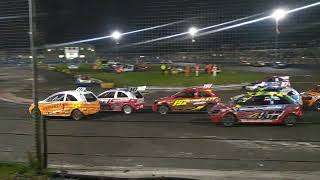 lochgelly Raceway  spedeworth TV stock rods European championship 2024 [upl. by Ezequiel]