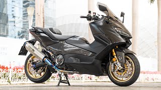 🚀 Introducing New Yamaha TMAX 560 Carbon Fiber Accessories 🚀yamaha tmax2022 tmax560 tmax [upl. by Hillyer]