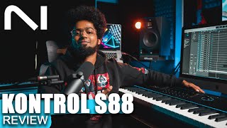 Native Instruments Kontrol S88 MK3 Review  Is it Good or Bad  Ashwin Bhaskar [upl. by Teriann689]