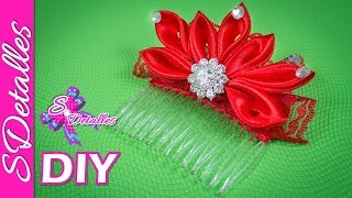 Peinetas Decoradas 1  Video 118  SDetalles  DIY [upl. by Towill960]