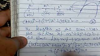 Prove that the section of the conicoid ax2by2cz21 by a tangent plane to the cone x2bcy2 [upl. by Enrak849]