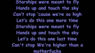 StarShips  Nicki Minaj Lyrics [upl. by Jed]