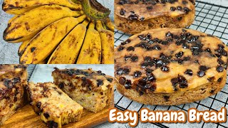 No Bake Banana Bread Without Oven  No Oven Moist Banana Cake  No Steam Craevings [upl. by Eveivaneg84]