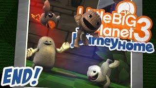 LittleBigPlanet 3  The Journey Home ENDING 100 Walkthrough  From Chaos to Cakes  LBP3 PS4 [upl. by Ajnek]