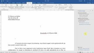 Comment réaliser un PUBLIPOSTAGE facilement  Cours WORD en français [upl. by Finstad]