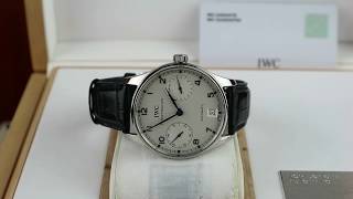 IWC Portugieser 7 days Automatic БУ [upl. by Nahraf]