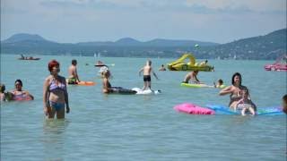 Balatonlelle 2016 NYÁR életképek a szabadstrandon [upl. by Woll]