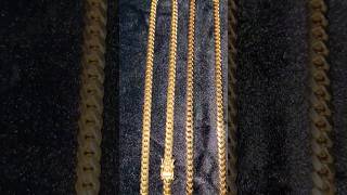 Solid Gold vs Goldplated Silver Miami Cuban Link amp Rope Chains shorts solidgold goldplated [upl. by Rocco538]