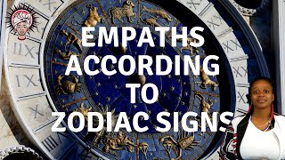 Empaths according to Zodiac Signs [upl. by Clint]