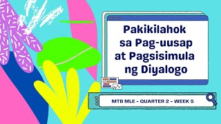 Pakikilahok sa Paguusap at Pagsisimula ng Diyalogo [upl. by Clawson]