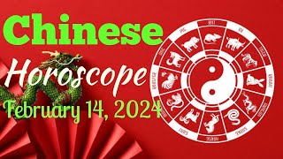 Chinese horoscope February 15 2024 [upl. by Vaclava]