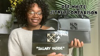 OFFWHITE Jitney 14 vs 28 Bag Comparison  Which size should you choose  What Fits amp Suggestions [upl. by Hanny503]