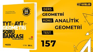 Test 157  Hız Yayınları TYTAYT Geometri Soru Bankası Analitik GeometriDönüşümler [upl. by Hayila450]