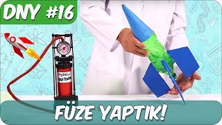 Fen Deneyi 16  Roket Nasıl Yapılır [upl. by Alyakam]