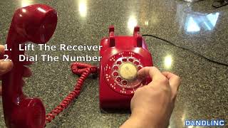 How To Dial a ROTARY TELEPHONE a guide for Generation Z amp Late Millenialsreally [upl. by Raji]