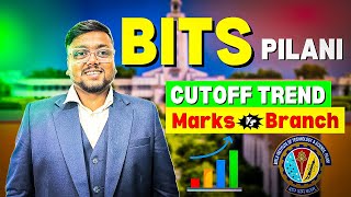 BITS Pilani Cutoff 2024 📈  Marks vs Branch for BITS Pilani 🥳  BITSAT Counselling 2024 [upl. by Gun]