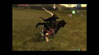 Ganon Fight Part 3 Horse Chase  Legend of Zelda Twilight Princess GameCube [upl. by Suirada]