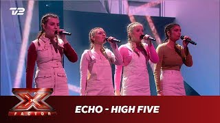 Echo synger ’High Five’  Sigrid Live  X Factor 2019  TV 2 [upl. by Anovahs553]