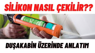 Silikon Nasıl Çekilir  Uzmanından Duşakabin Silikon Çekme Taktikleri  Yapıdükkanım [upl. by Esiahc331]