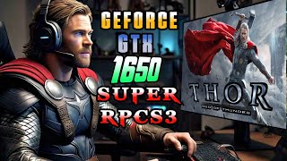 THOR THE GOD OF THUNDER Nvidia Geforce GTX 1650 SUPER RPCS3 Best settings For PC [upl. by Ansilma]