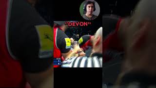 Denis Cyplenkov VS Devon Larrat P2  Arm Wrestling armwrestling edit [upl. by Neehsas435]