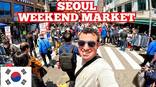 SEOUL WEEKEND MARKET IS AWESOME Dongmyo Flea Market 🇰🇷 [upl. by Min]