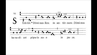 Christus Rex  COMMUNIO  Sedebit Dominus [upl. by September]