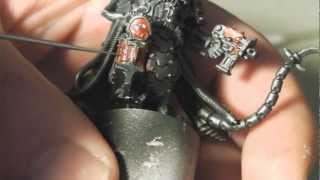 How to paint Warhammer 40k Chaos Space Marines Warpsmith  Warpschmied  Part 3 [upl. by Onairpic]