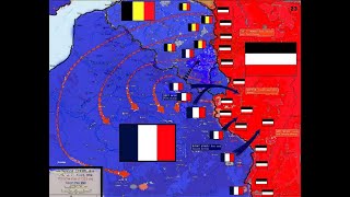 HOI4 Schlieffen Plan Western Front [upl. by Arhaz]