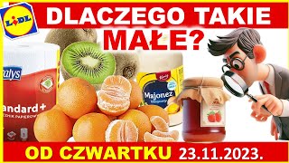 LIDL  Gazetka Promocyjna od Czwartku 23112023  Nowa Oferta Spożywcza [upl. by Yrogerg282]