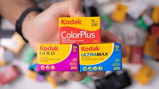 The Best Cheap 35mm Colour Films  Kodaks Budget Film Stocks [upl. by Millda434]