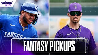 FANTASY baseball OUTFIELDER pickups NELSON VELAZQUEZ BRENTON DOYLE and more  Yahoo Sports [upl. by Fernando]