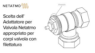 Scelta dell’ Adattatore per Valvola Netatmo appropriato per corpi valvola con filettatura [upl. by Becht]