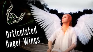 DIY Aticulated Wings Tutorial Controlled by Hands [upl. by Formica]