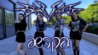 KPOP IN PUBLIC  ONE TAKE AESPA  SAVAGE Dance Cover by Blossom Crush [upl. by Fenwick]