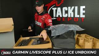 Garmin Livescope Plus LI Ice Bundle Unboxing [upl. by Las]