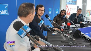 Vivez la Vendée  Avec Willy Rovelli dans les coulisses de son émission radio au Vendée Globe [upl. by Analahs715]