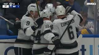 ANZE KOPITAR HAT TRICK IN BUFFALO 🎩🎩🎩 [upl. by Ednew]