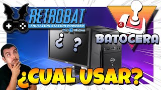 🧐¿Qué sistema de emulación usar Comparativa y diferencias entre BATOCERA y RETROBAT [upl. by Erdreid]