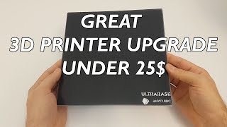 Upgrade your 3D printer  Anycubic UltraBase review [upl. by Bard]