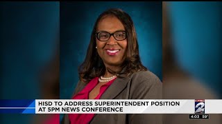 HISD to address superintendent position at news conference [upl. by Edveh946]