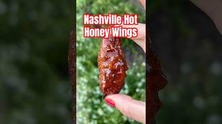 Nashville Hot Honey Wings w Michelle from The BBQ Showdown S2 chickenwings gamedayfood tftibbq [upl. by Eriha]